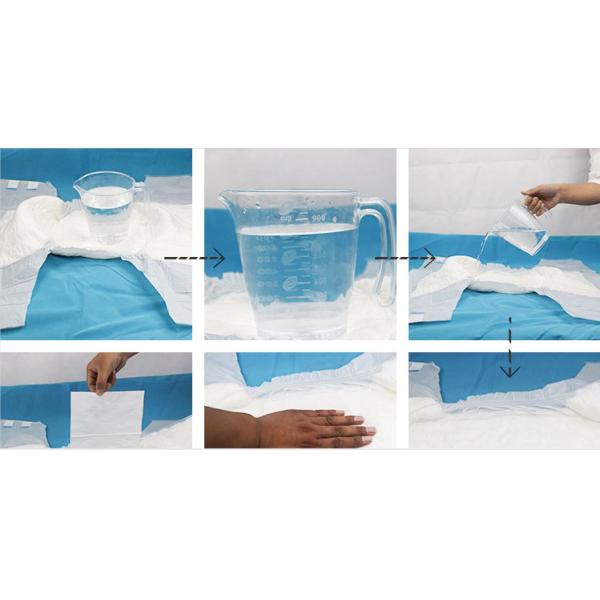 Printed Adult Disposable Diapers Hospital Use OEM Overnight Eco Friendly