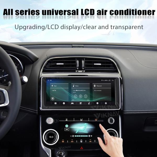 10 Inch Car AC HVAC Control Panel For Jaguar XE XF XEL F-Pace 2015-2020 LCD Touch Screen