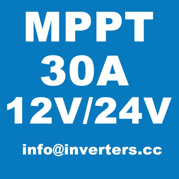 Epever 30A Mppt intelligent solar charge controller with LCD display, DC 12V and 24V automatic identificatio hanfong