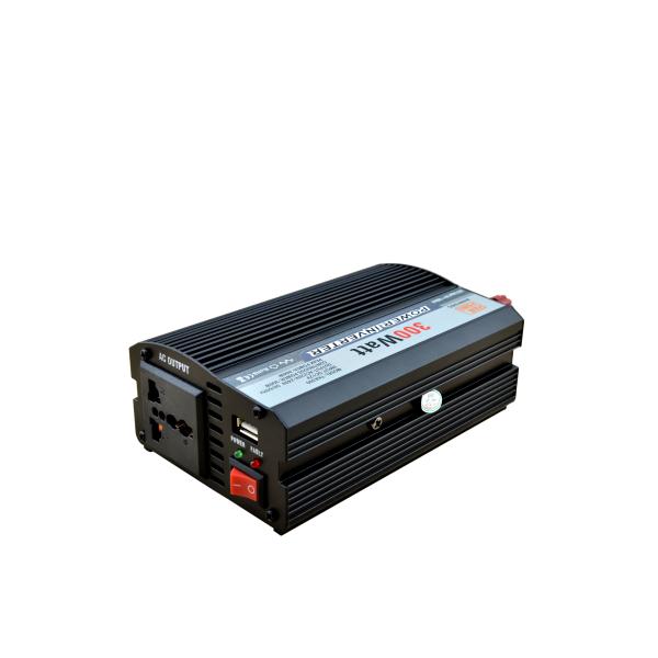 Hanfong 300W Car Inverter Modified Sine WaveInverter turn power DC12v 7Ah Battery to 220v AC With USB Cigar Lighter CE