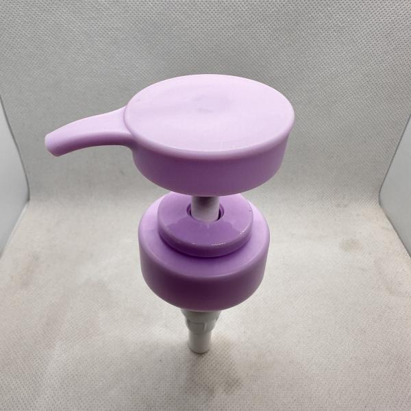 33mm Plastic Lotion Dispenser Pump For Liquid Soap Ribbed Smooth