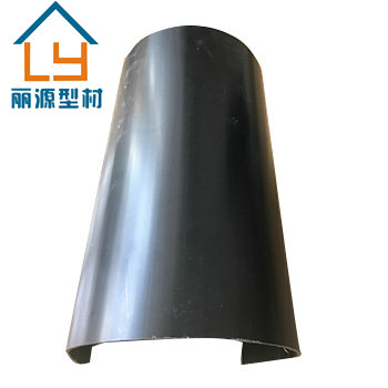 Fireproof UPVC Building Materials 1.8mm 2.0mm 2.2mm PVC Arch Profiles