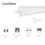 Ra80 Emergency Linear Light With 3600mAh Battery For Warehouse