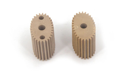 China Flame Retardant Two Layers Peek Gears Plastic Engineering Parts wholesale