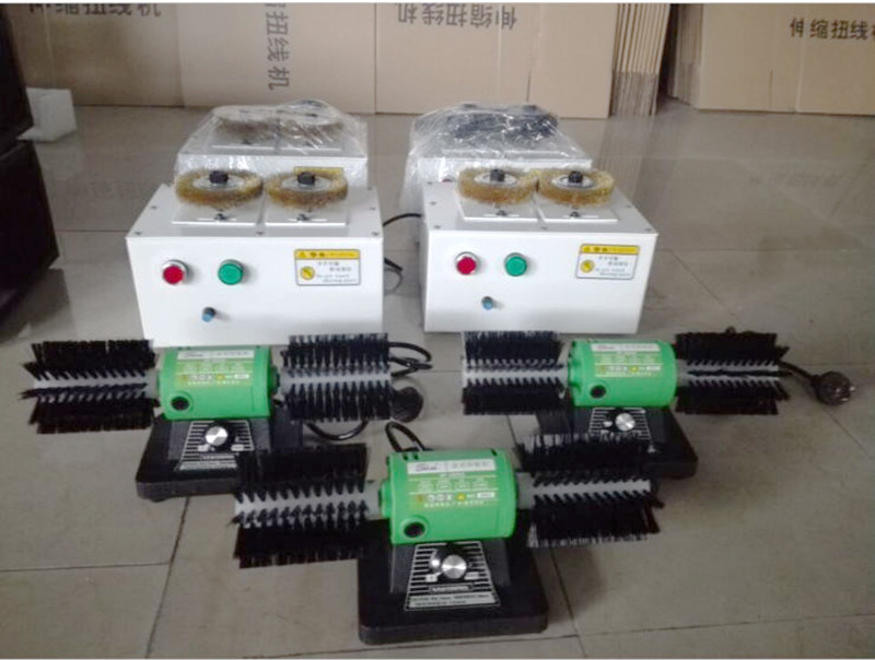 China Diameter 1 - 25mm Cable Shielded Layer Brushing Machine wholesale