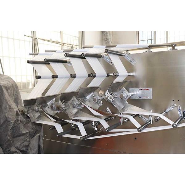 30 - 120PC Wet Wipes Production Machine With 5 Slitting Lanes Baby Wipes Packing Machine