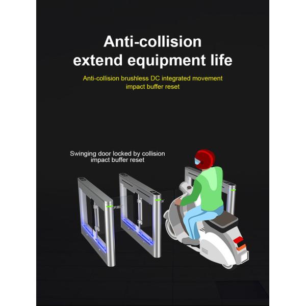 Fast Speed Tripod Turnstile Gate Access Control 600mm Width With RIFD