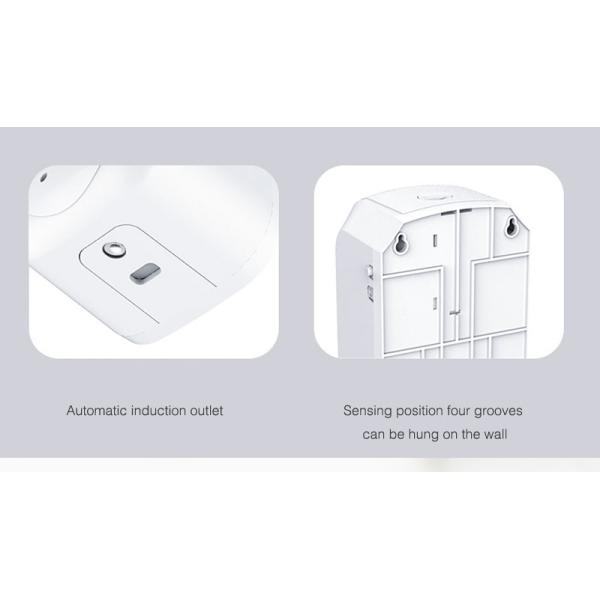 2020 Electric 1200ml Black White Table Top and Wall Mount Handsfree Foaming Touchless Liquid Automatic Foam Soap Dispens