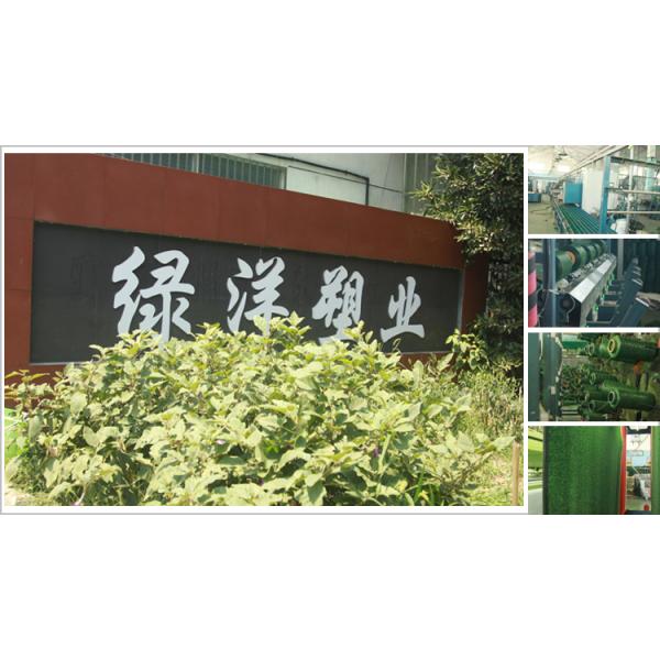 15mm Tennis Court Artificial Grass / PP PE Green Grass Carpet Roll Anti Ultraviolet