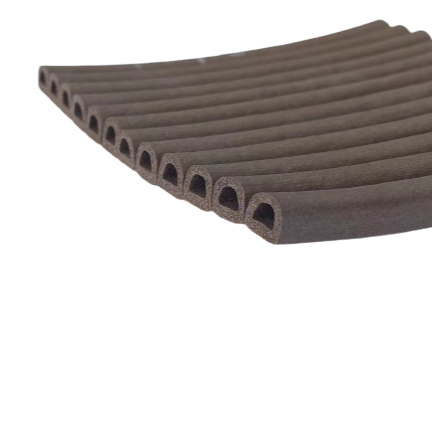 Customized Orange Self Adhesive Foam Sealing Strip for Sound Insulation Doors and Windows