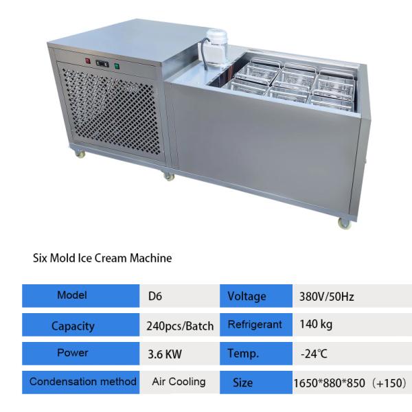 Commercial Customized Three Flavor Ice Cream Maker Production Line