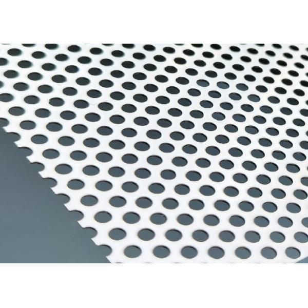 Galvanized Perforated Wire Mesh Custom Sizes For Ventilation Industrial Fencing