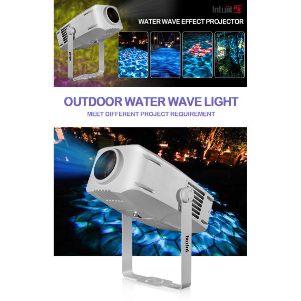 7 Color 400W Moving LED Water Ripple Lighting Projectors Night Party Light