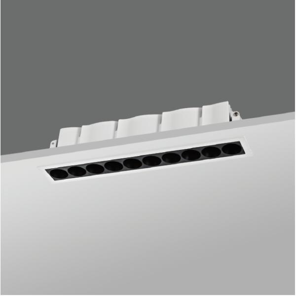 Mini Size 10 Heads 21W Modern Recessed Multi head Ceiling LED Grille Downlight Fixture