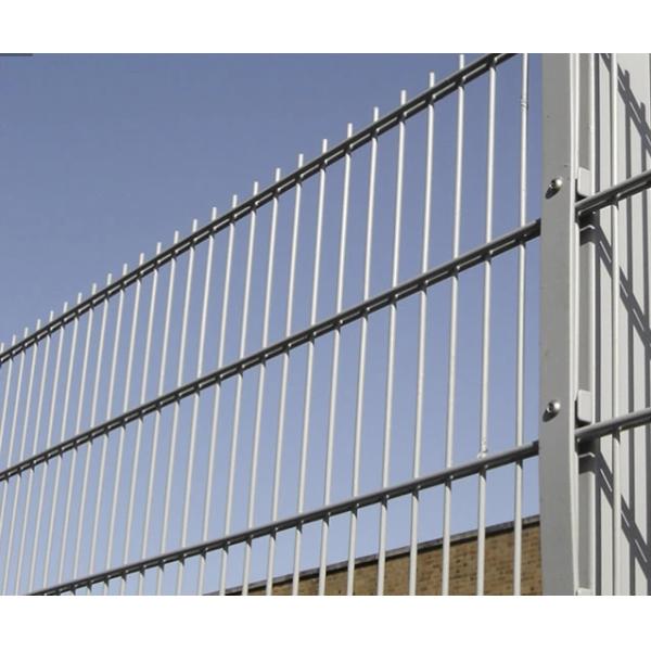 Galvanized Bilateral Green Vinyl Coated Wire Garden Fence Ral 6005