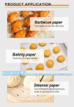 Silicone Coated Parchment Baking Paper Jumbo Roll, Non-Stick Greaseproof
