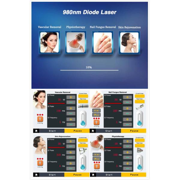 OEM ODM 980nm Diode Laser Machine Portable Nail Fungus Treatment Laser Device