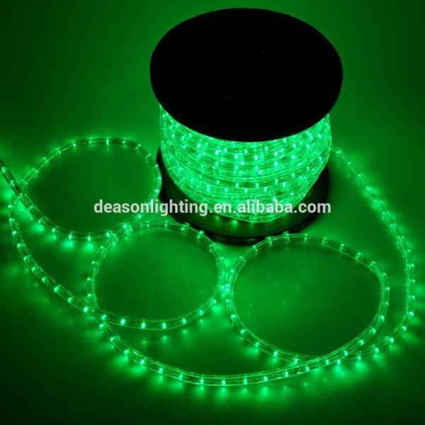 Orange outdoor led rope lights