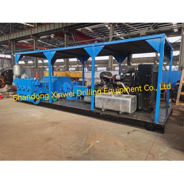 350Kw HDD Oilfield Mud Pump 2800 Hp Drilling Mud Recycling System