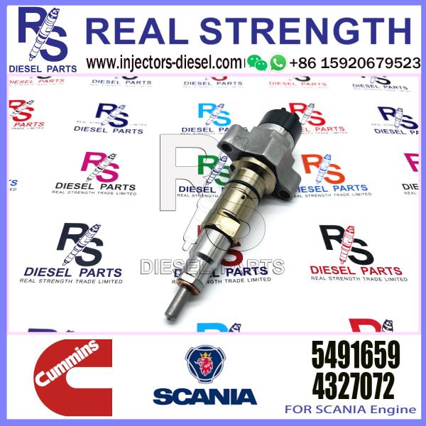 Diesel Fuel Injector 4359204 5491659 For Cummins Excavator QSL9.3 ISCE Engine 6L