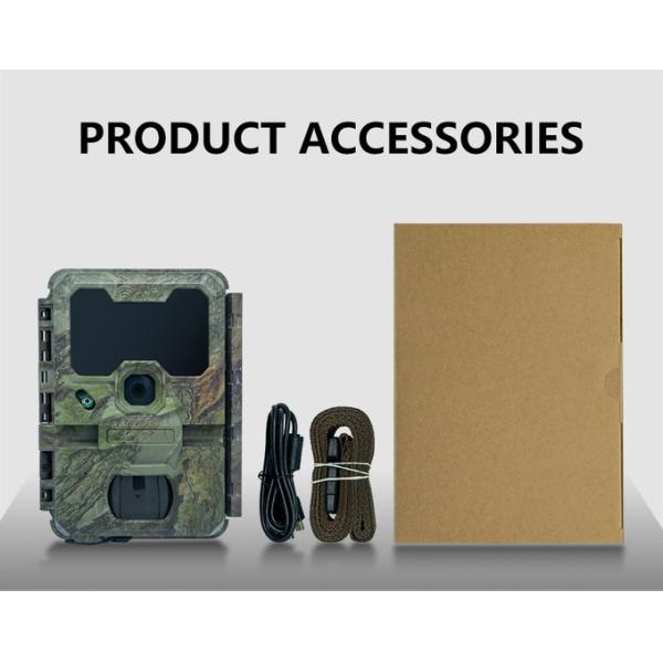 Outdoor Wildlife Hunting Camera up to 512GB Storage 32MP 4K at 30fps KW866 0.25s Response Speed Deer Hunting Camera