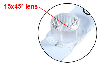 RGB Edge Lit LED Light Hard Bar Module Strip 12W 24W For Exhibit Trade Show Displays Stands