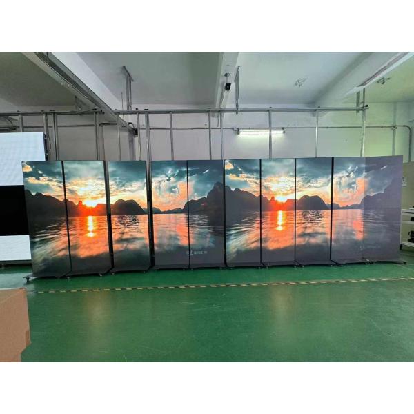 State-of-the-art P1.53mm LED Poster Display with 1R1G1B Color Configuration and SMD2121 Led Chips