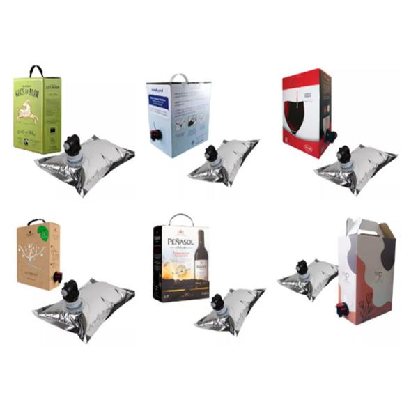 2L / 3L / 5L Disposable Coffee BIB Bag In Box Dispenser With Valve / Spigot 200 220 Microns