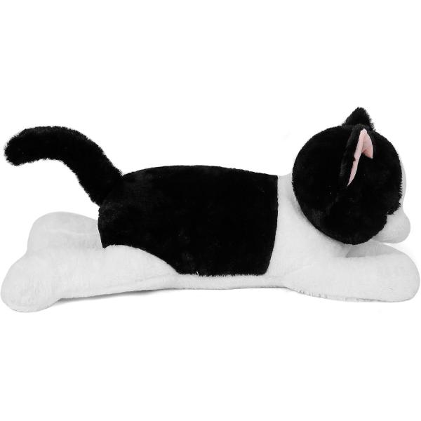 27 inches Cat Weighted stuffed animals, Cuddly Weighted Cat Plush Pillow Giant Plushie Ideal Gift for Adults & Kids