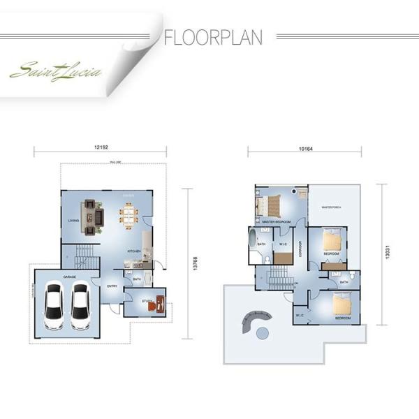 Luxurious Prefabricated Light Steel Frame Prefab Metal House Kits Prefab Home Kits