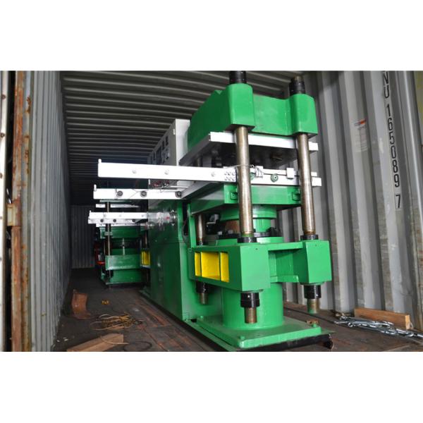 Automatic PLC Double Station Hydraulic Vulcanizing Press Machine For Rubber Products 2
