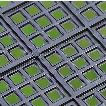 Black Plastic Nursery Seedling Tray PP Rectangular Flat Bottomed For Sprouts