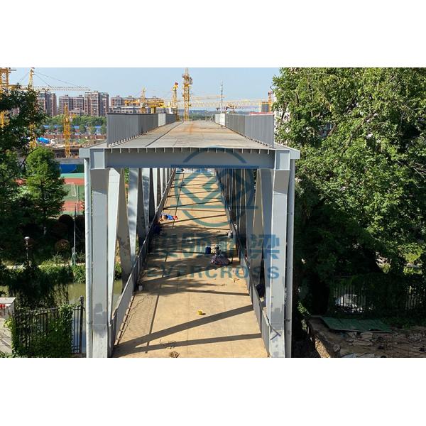 Composite Deck Steel Truss Bridge Steel Highway Bridge Large Span