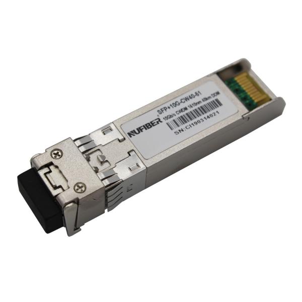 10G SFP+ Cwdm Transceiver Single Mode 40km 1270nm 1610nm