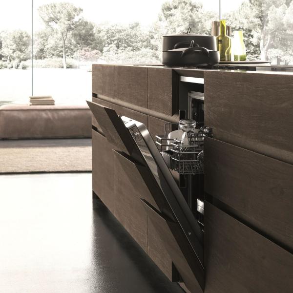 Kitchen Design Custom Smart Complete Sets Stainless Steel Kitchen Cabinets With Wood Grain Island