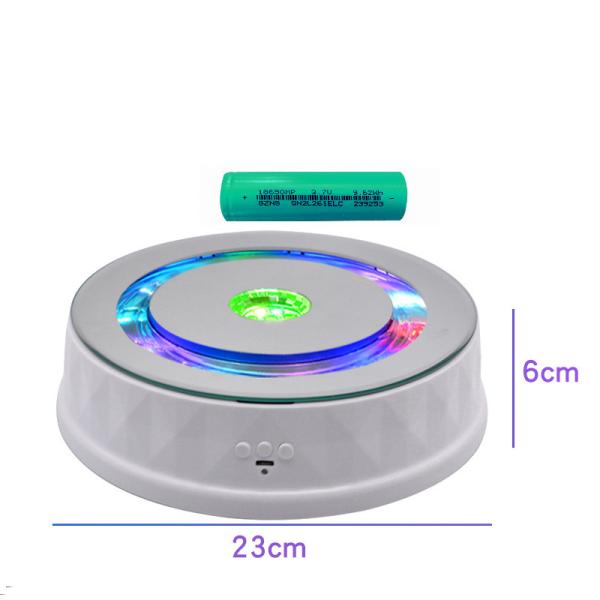 Multifunction Automatic Rotating Stand Bluetooth Speaker Musical Electric Display Stand