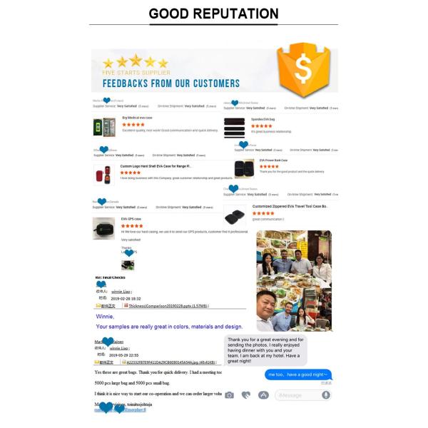 Hard Barber EVA Tool Case Waterproof Spandex Lining