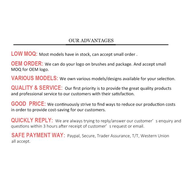 Goat Hair 7pcs Black Cosmetic Makeup Brush Set Environmental Friendly