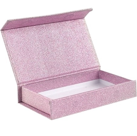 Glitter Paperboard Foldable Magnetic Box Packaging Flat Pack Magnetic Gift Boxes