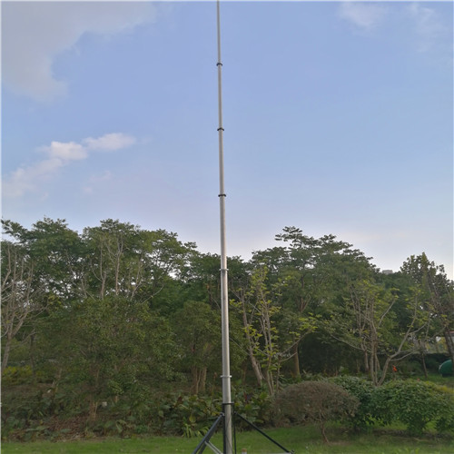 Tripod Surveillance Camera 30FT 9M Telescoping Mast Pole