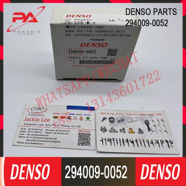 294009-0052 Diesel Common Rail Engine Injection Pump Repair Kits 294009-0050 For HP4 Pump