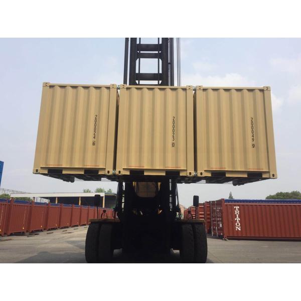 6.5ft Tricon Portable Storage Mini Box 6ft x 8ft Corten Steel Container for Storage or Shipping