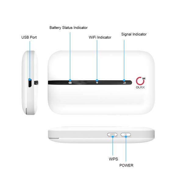 OLAX MT10 modem router Portable WIFI router 3000mah Cat4 Wireless Hotspot 4G LTE wifi Mobile Router