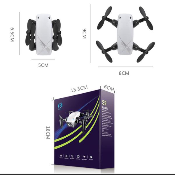 New Arrival S9 mini foldable 2.4G remote control helicopter toys
