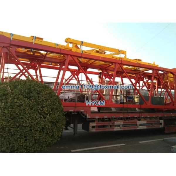 Huge QTP8025 80M Jib Crane Headless Type Of Tower Crane Three Mechanisms