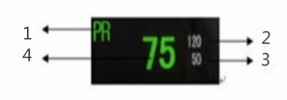 LCD Screen Portable Pulse Oximeter Portable Pocket Fetal Heart Rate Doppler