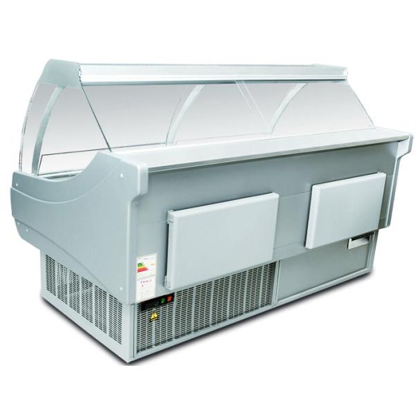 600W Restaurant Deli Display Refrigerator / Meat Display Chiller CCC ROHS