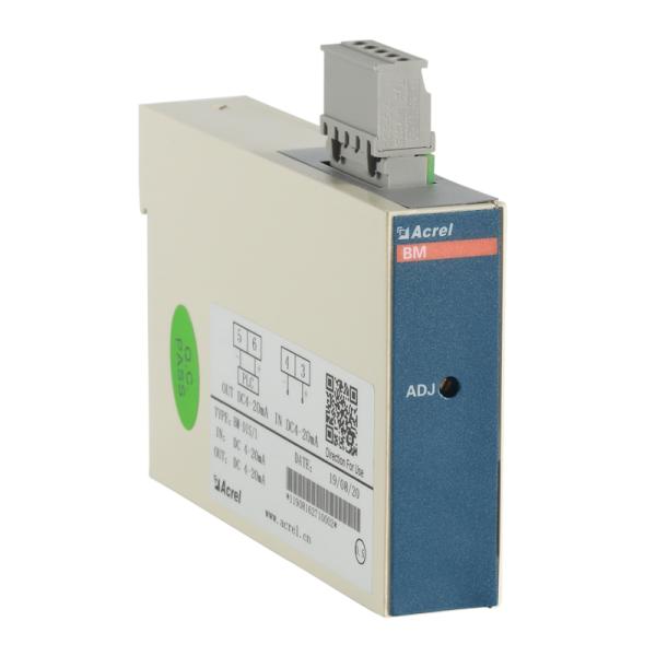 Acrel BM100-DI/I-C12 DC 4-20/0-20 MA Input/output Current Sensor Analog Signal Isolator Transductor 1 Input 2 Output