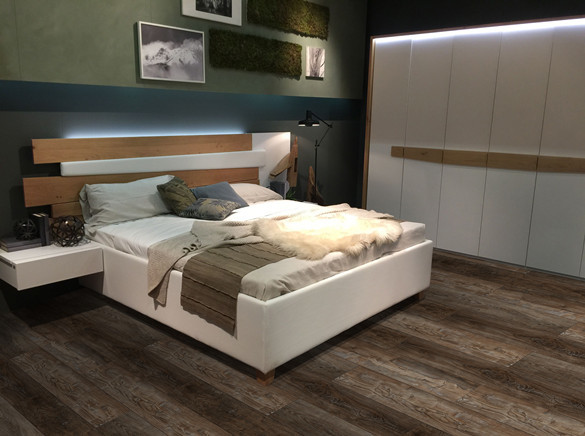 183mm SPC Wood Flooring Pinewood Unilin Click GKBM DM-W40016