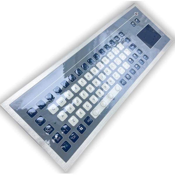 71 Keys Industrial Computer Keyboard Explosionproof With Touch Pad F8-TP-C